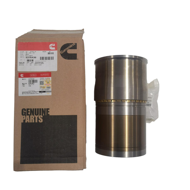 QSX15 Dizel Motor Parçaları Silindir Piston Gömlekleri Kiti 4376430